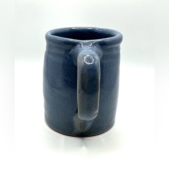 Evan’s Pottery Handmade Light Blue Coffee Mug Arden NC - Picture 2 of 10
